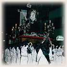 La Virgen de las Penas en Carrera Oficial.