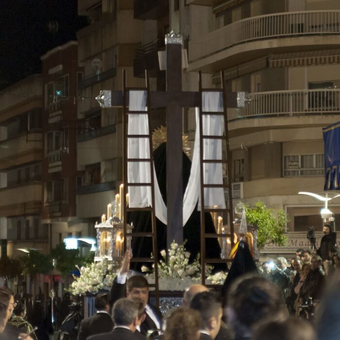 Foto del paso de la Virgen de las Penas