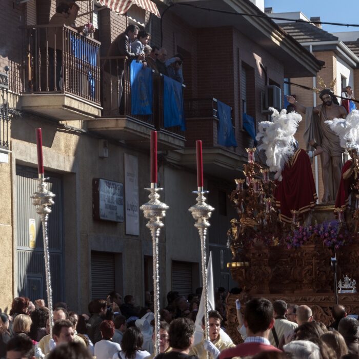 Foto del paso de misterio de Ntro. Padre Jesús en su Resurrección