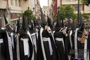 Banda de cabecera del Descendimiento 2015