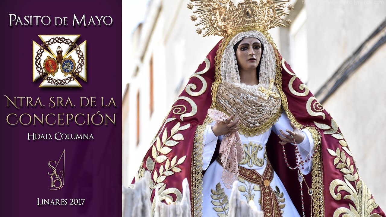 Pasito de Mayo "Ntra. Sra. de la Concepción" | Hdad. Columna | Linares 2017-by Savio